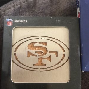 NFL San Francisco coasters 49ers forty niners faithful